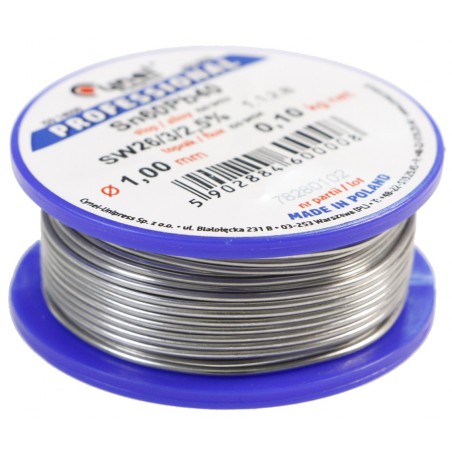 cyna z topnikiem 1mm