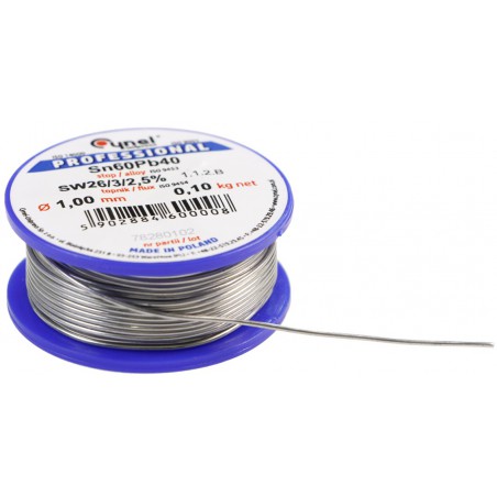 cyna z topnikiem 1mm