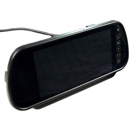 monitor w nakładce lusterka