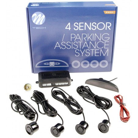 czujniki cofania M-Tech CP4 czarne