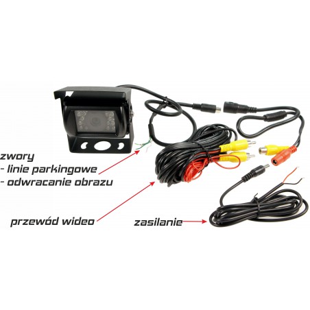 kamera cofania samochód ciężarowy