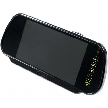 monitor w nakładce na lusterko