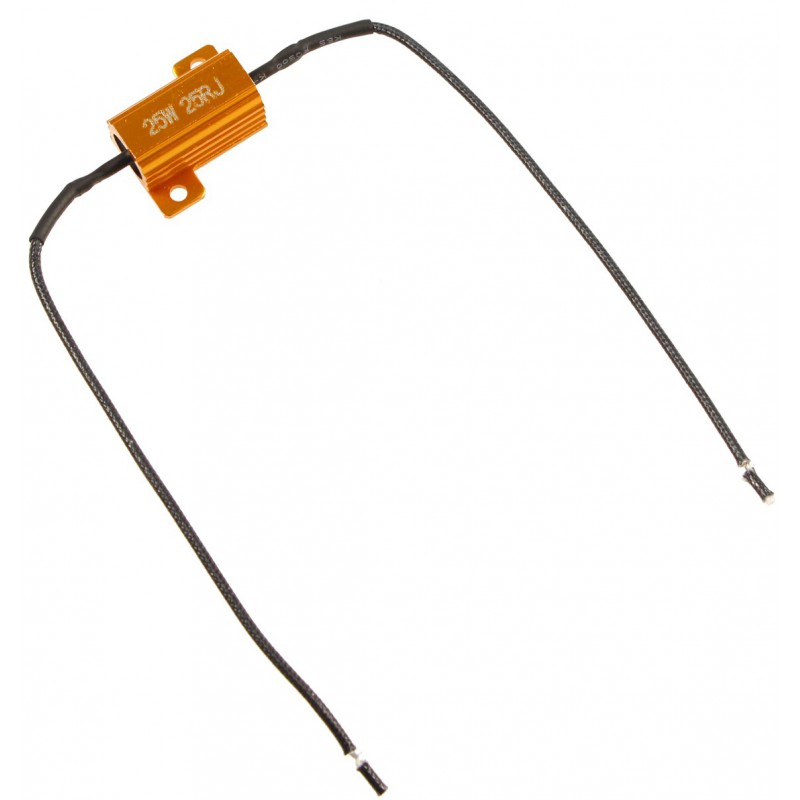 rezystor błąd spalonej żarówki 25 Ohm rezystor błąd spalonej żarówki 25 Ohm
