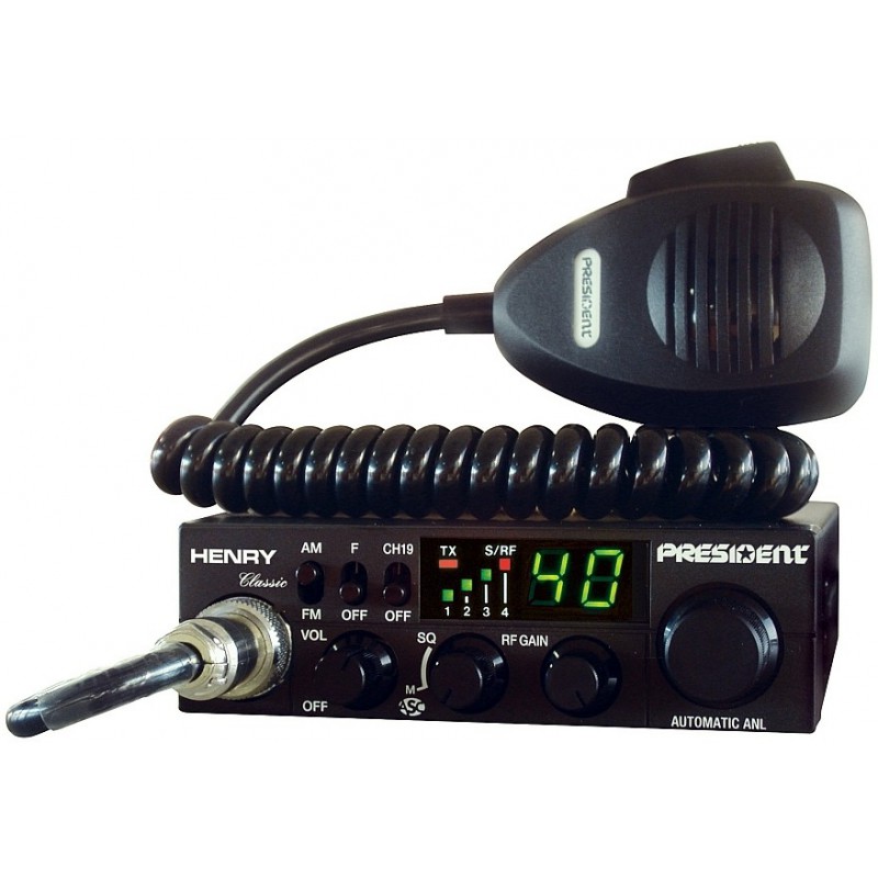 CB Radio PRESIDENT HENRY ASC CB Radio PRESIDENT HENRY ASC