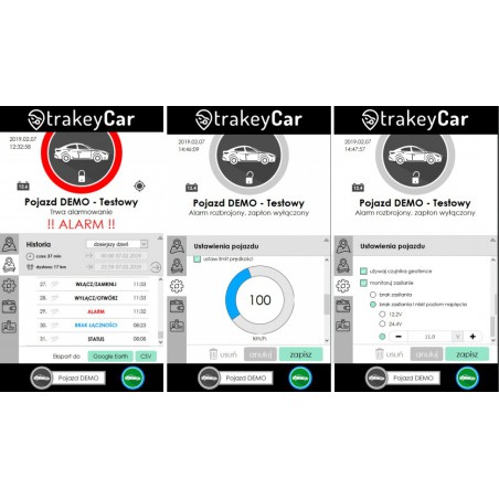 alarm samochodowy telefon tytan ds612