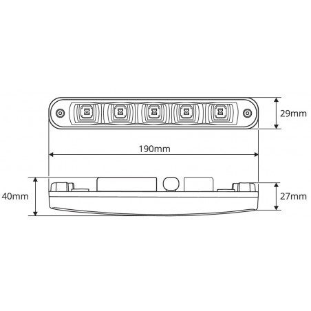 światła do jazdy dziennej led