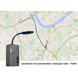 monitoring samochodu motocykla łodzi quada