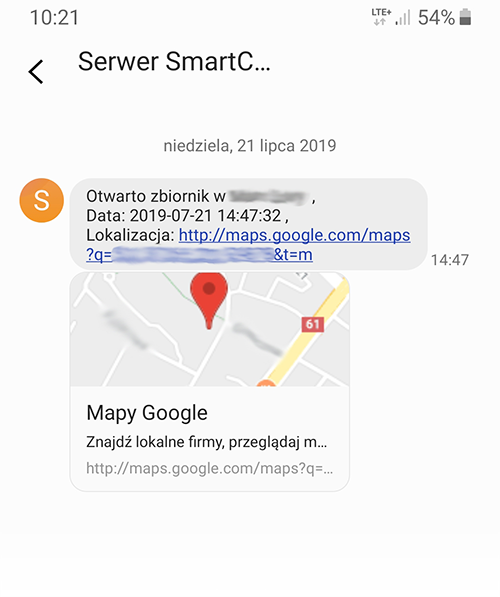monitoring samochodów ciężarowych