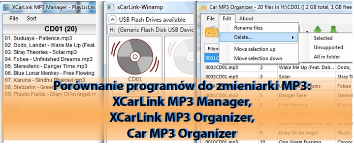 Oprogramowanie do tworzenia kolekcji muzyki dla XCarLink! - blog Hadronu