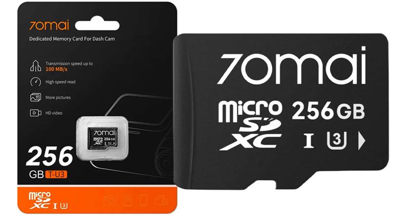 karta pamięci 256gb 70mai