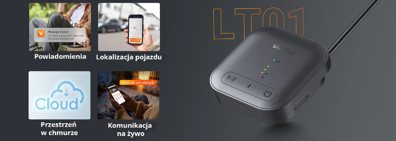współpraca z modułem LTE i usługi chmurowe