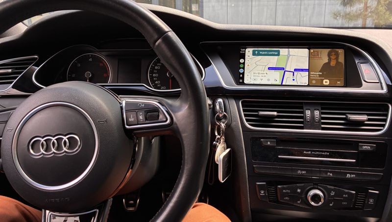 android auto do audi a4 b8