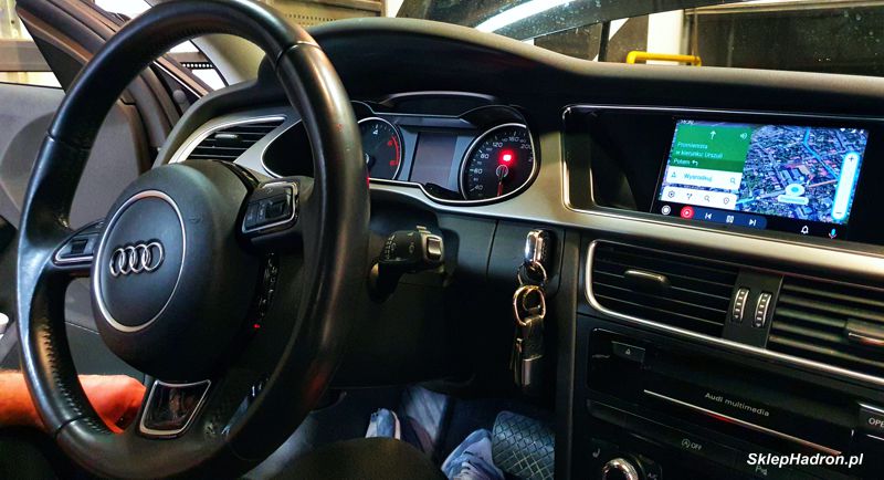 android auto do audi a4 b8
