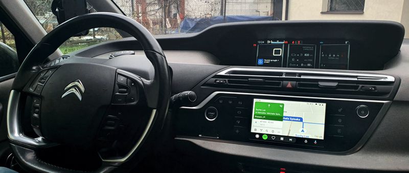 citroen c4 picasso android auto