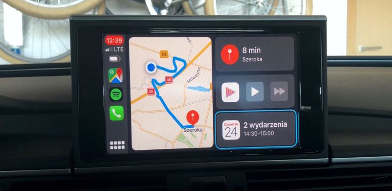 android auto i carplay do audi a6 c7