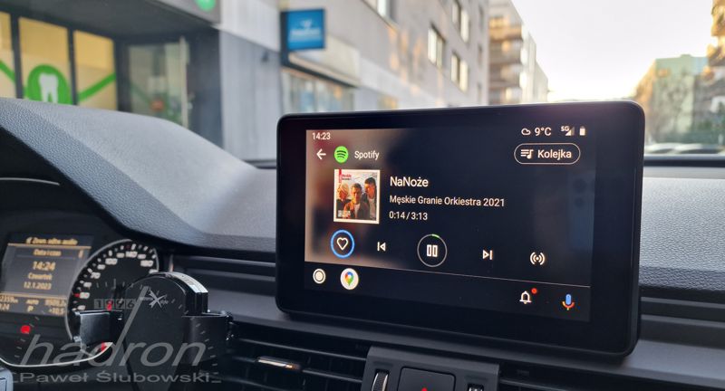 mapy google do audi android auto