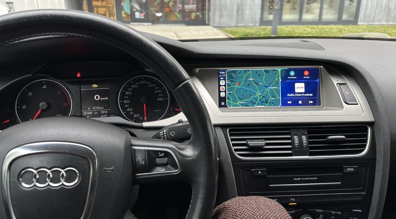 dotykowy  ekran do audi a4 b8 