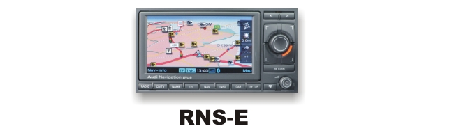 Nawigacja samochodowa AUDI RNS-E