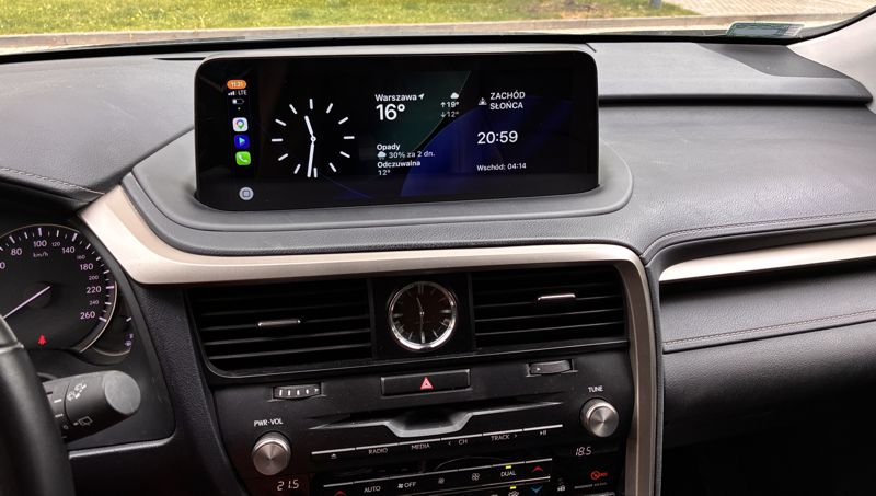 android auto carplay do lexusa rx450