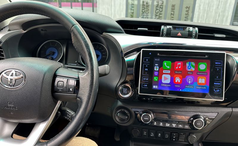android auto do toyoty hilux