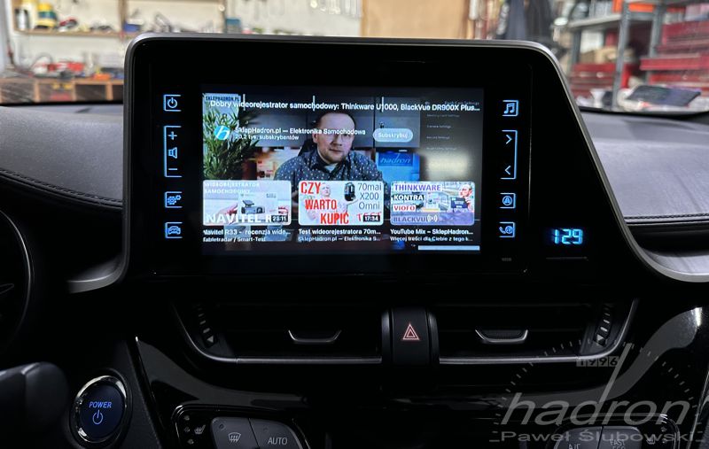 android auto do toyoty c-hr