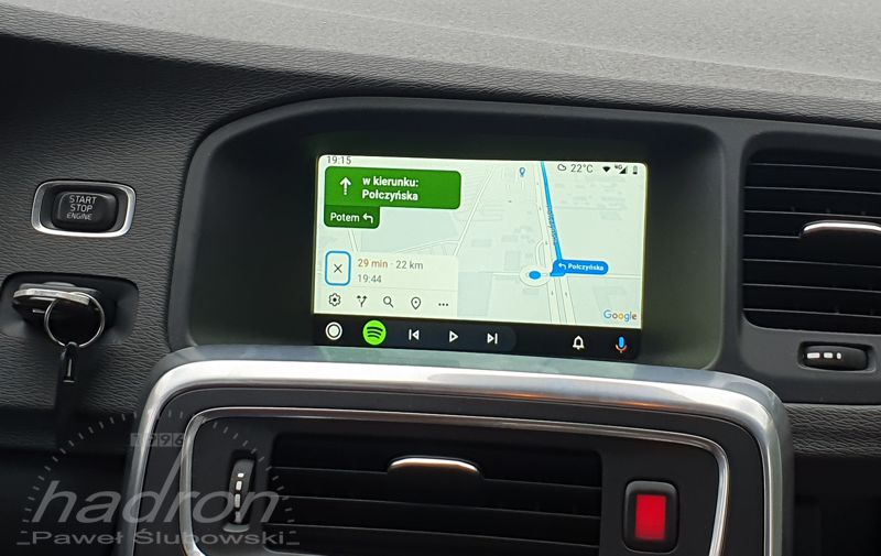 android auto do volvo v60