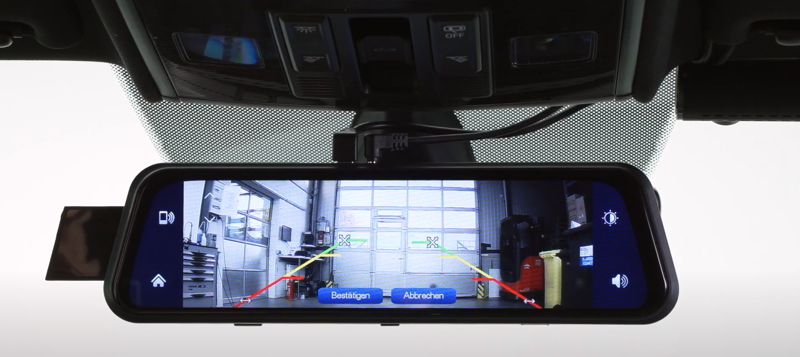 monitor android auto carplay kamera cofania
