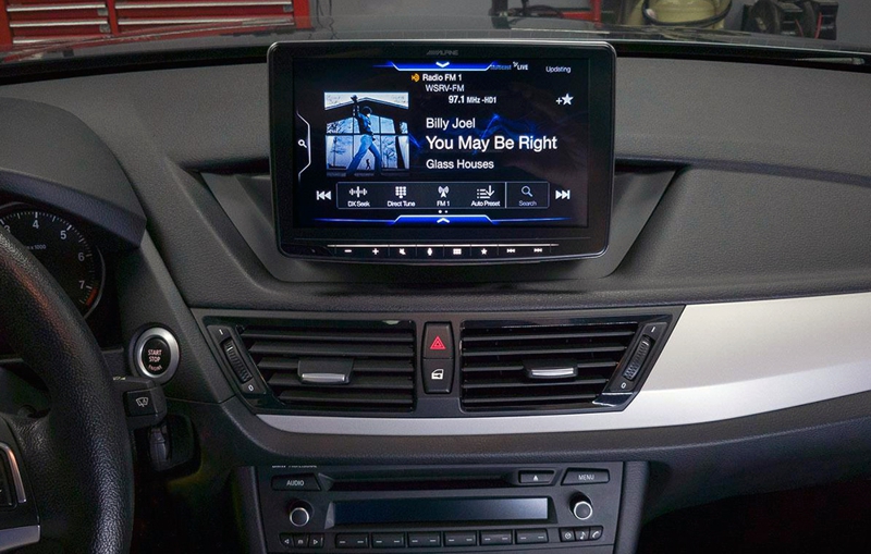 radio android auto carplay bmw x1