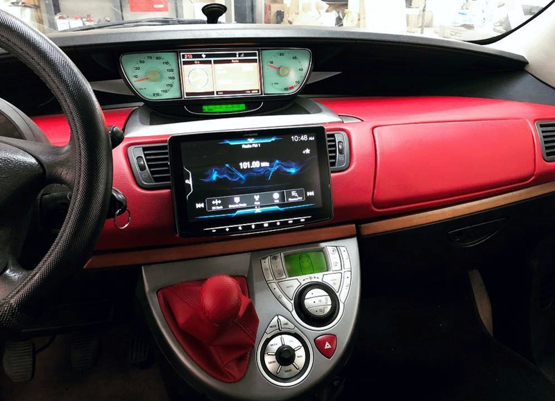 carplay radio lancia ypsilon