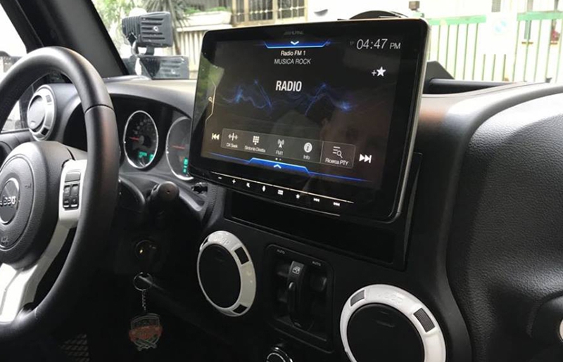 radio android auto carplay apple jeep wrangler