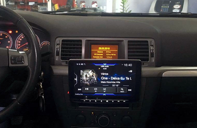 radio carplay android auto opel vectra