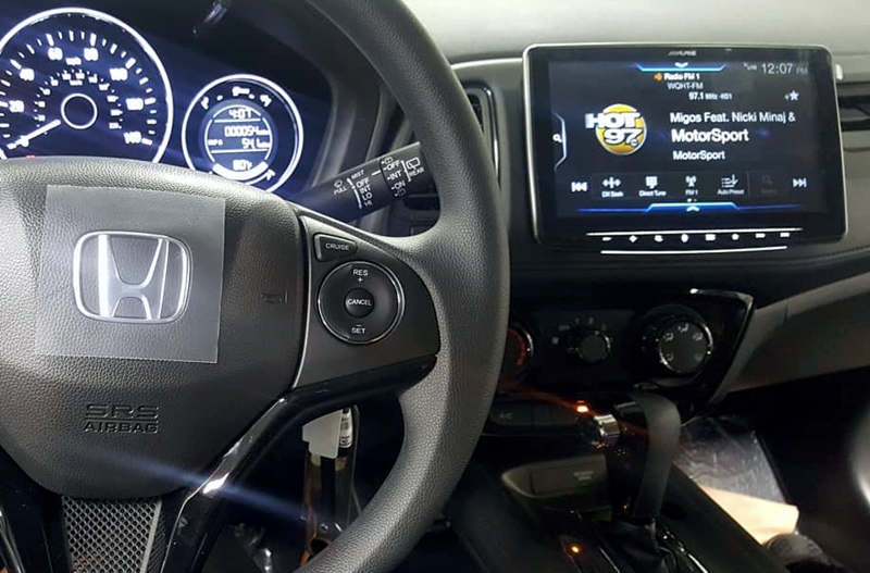 radio honda hrv carplay android auto