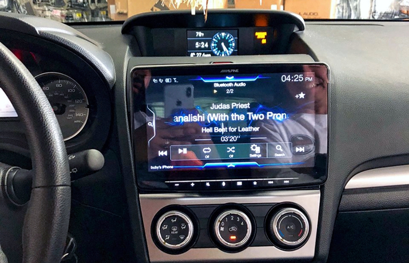 radio subaru forester android auto carplay