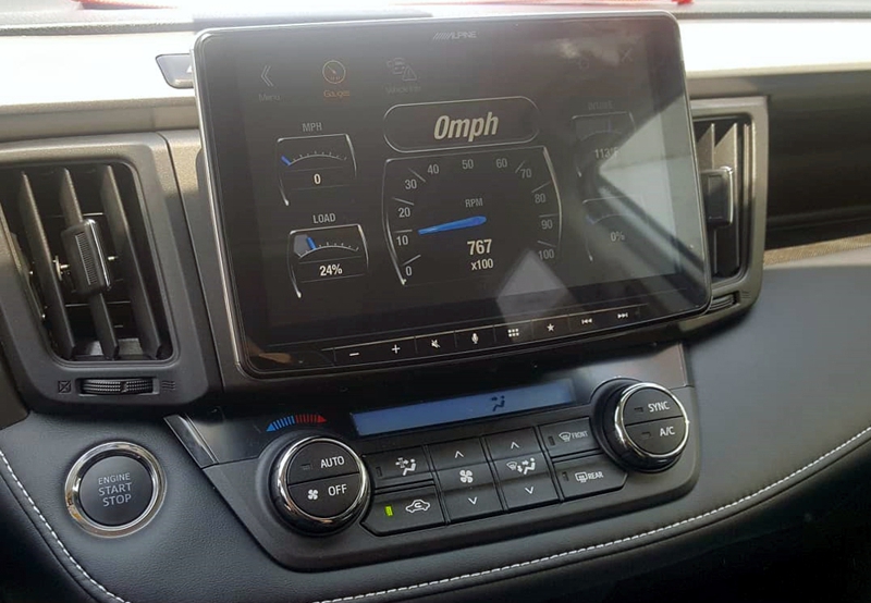 radio carplay android auto toyota rav4