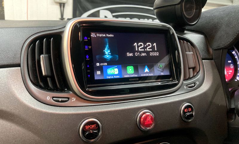 radio kenwood dmx7722dabs android auto bezprzewodowo