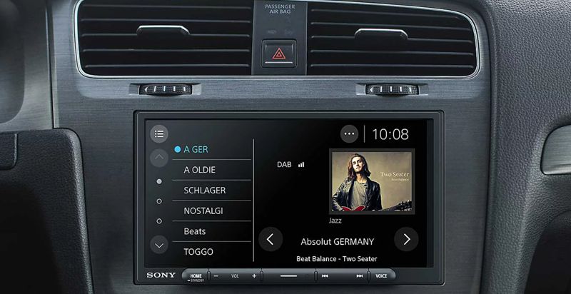 radio sony xav-ax4050 bezprzewodowe android auto carplay