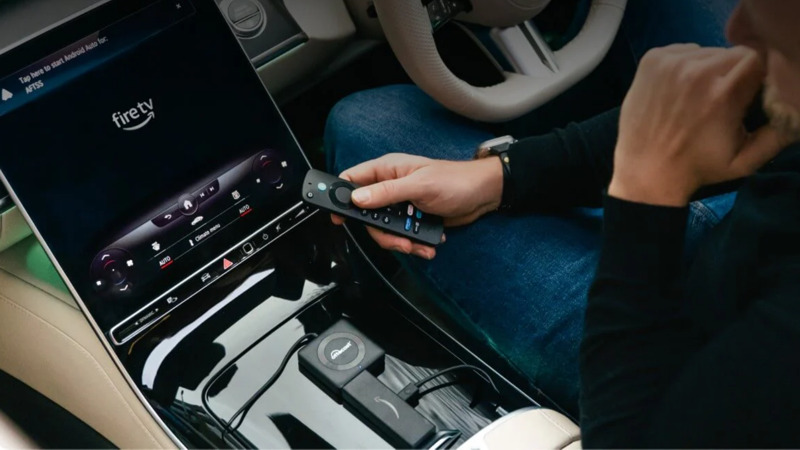 bezprzewodowe android auto w samochodzie 