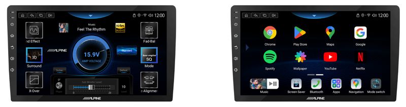 radio alpine ine ax809