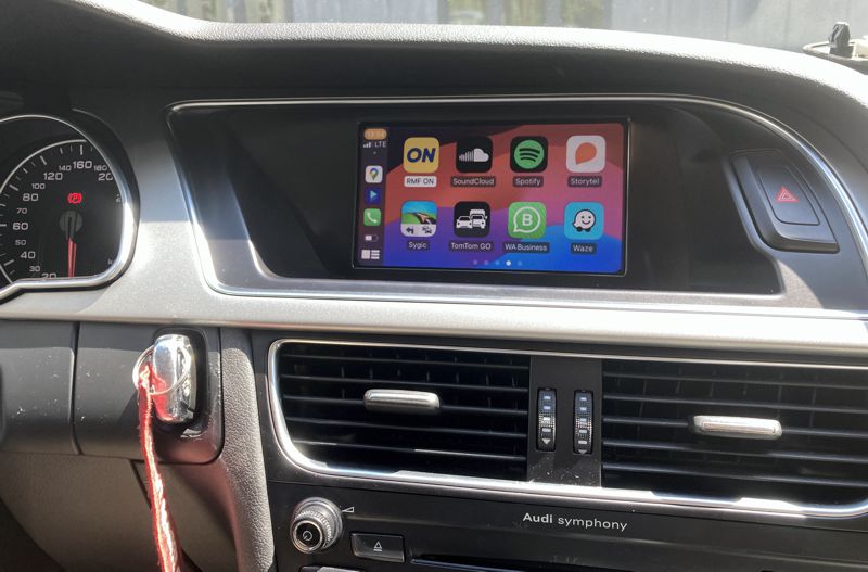 android auto do audi a4 b8