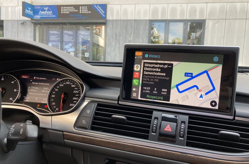 android auto carplay do audi a6 c7