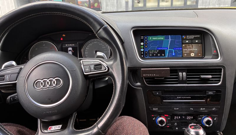 android auto carplay do audi q5 