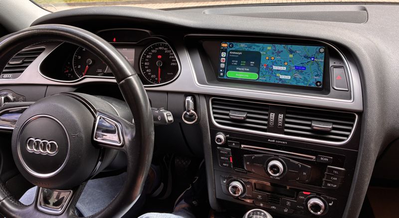 android auto do audi a4 b8 