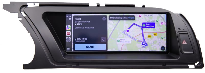 android auto carplay do audi a4 b8 