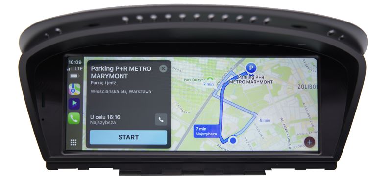 radio android auto do bmw e60
