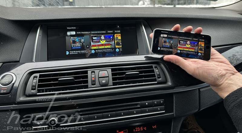 ekran do bmw f10 dotykowy android auto 