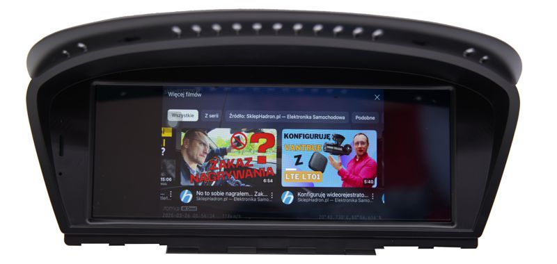 radio do bmw e60