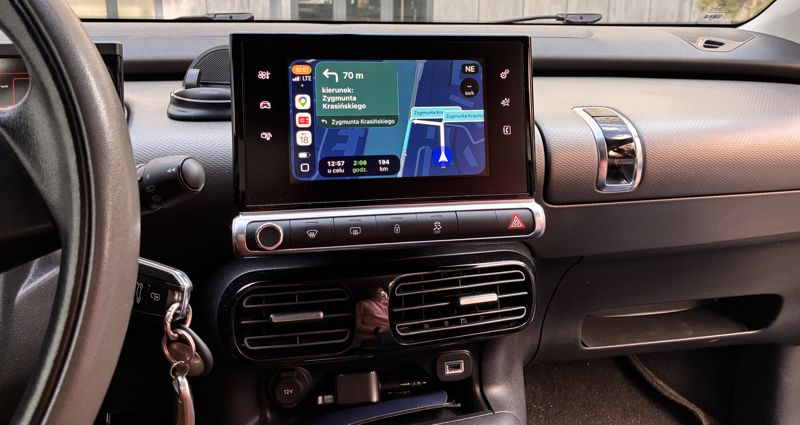 android auto carplay do citroena