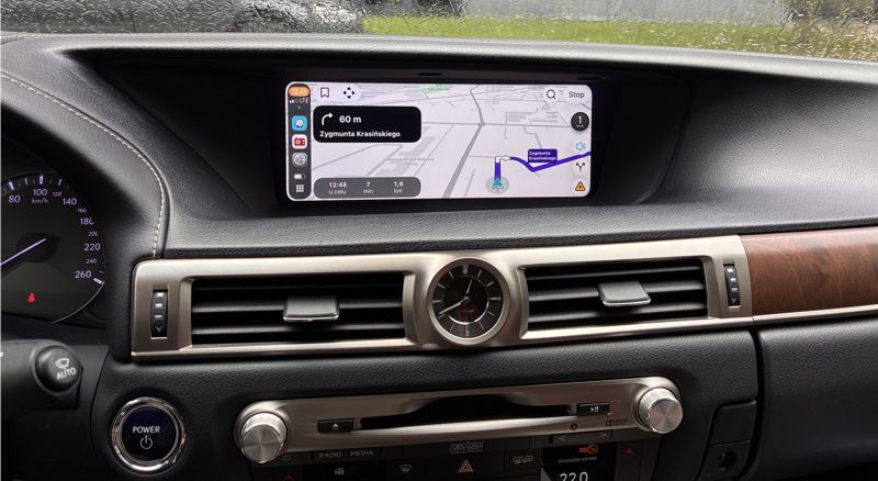 android auto do lexusa gs 450
