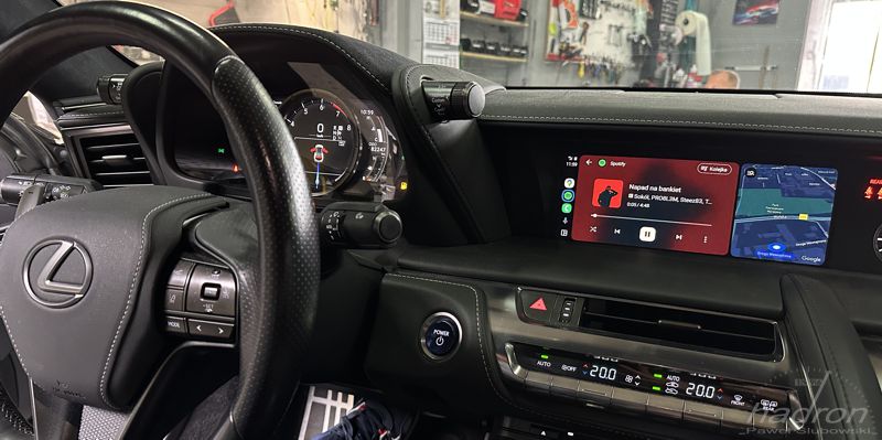 android auto carplay do lexusa lc500