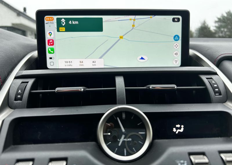 android auto i carplay do lexusa nx